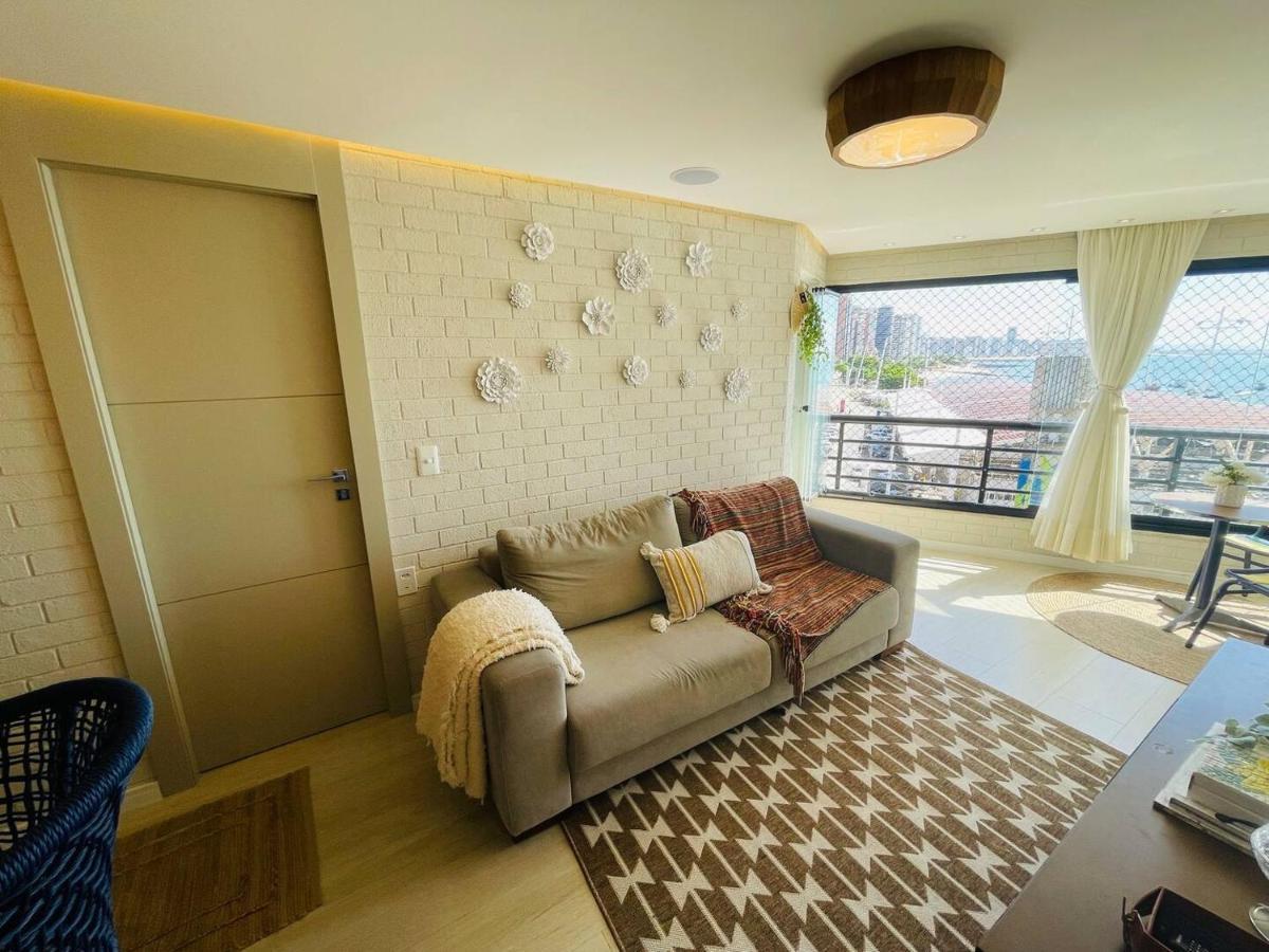 Flat Luxuoso Alto Padrao Frente Mar Com 2 Suites No Iate Plaza Fortaleza  Bagian luar foto