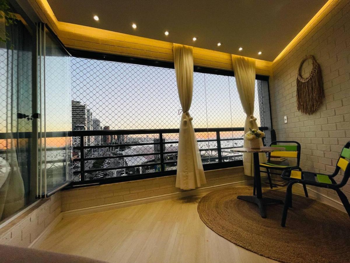 Flat Luxuoso Alto Padrao Frente Mar Com 2 Suites No Iate Plaza Fortaleza  Bagian luar foto