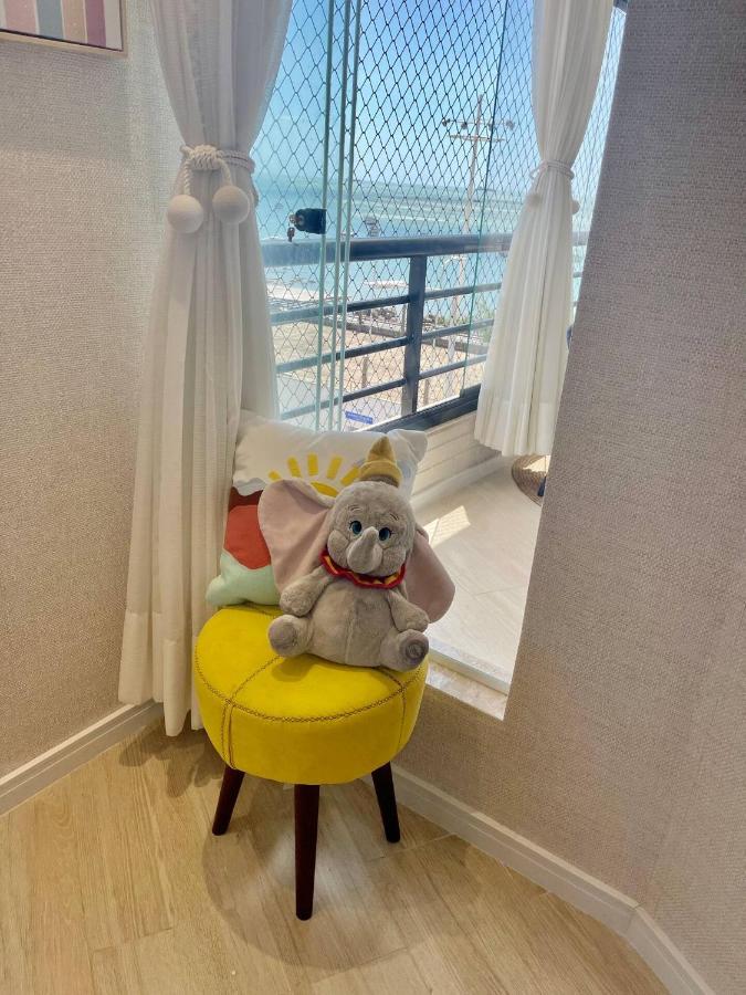Flat Luxuoso Alto Padrao Frente Mar Com 2 Suites No Iate Plaza Fortaleza  Bagian luar foto