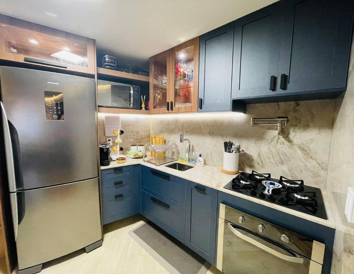 Flat Luxuoso Alto Padrao Frente Mar Com 2 Suites No Iate Plaza Fortaleza  Bagian luar foto